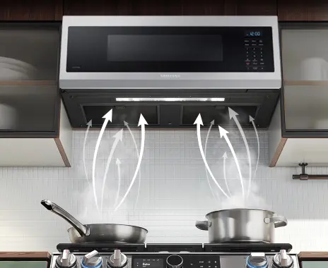 ME11A7510DS Samsung Over the Range Slim Microwave - Stainless Steel-5