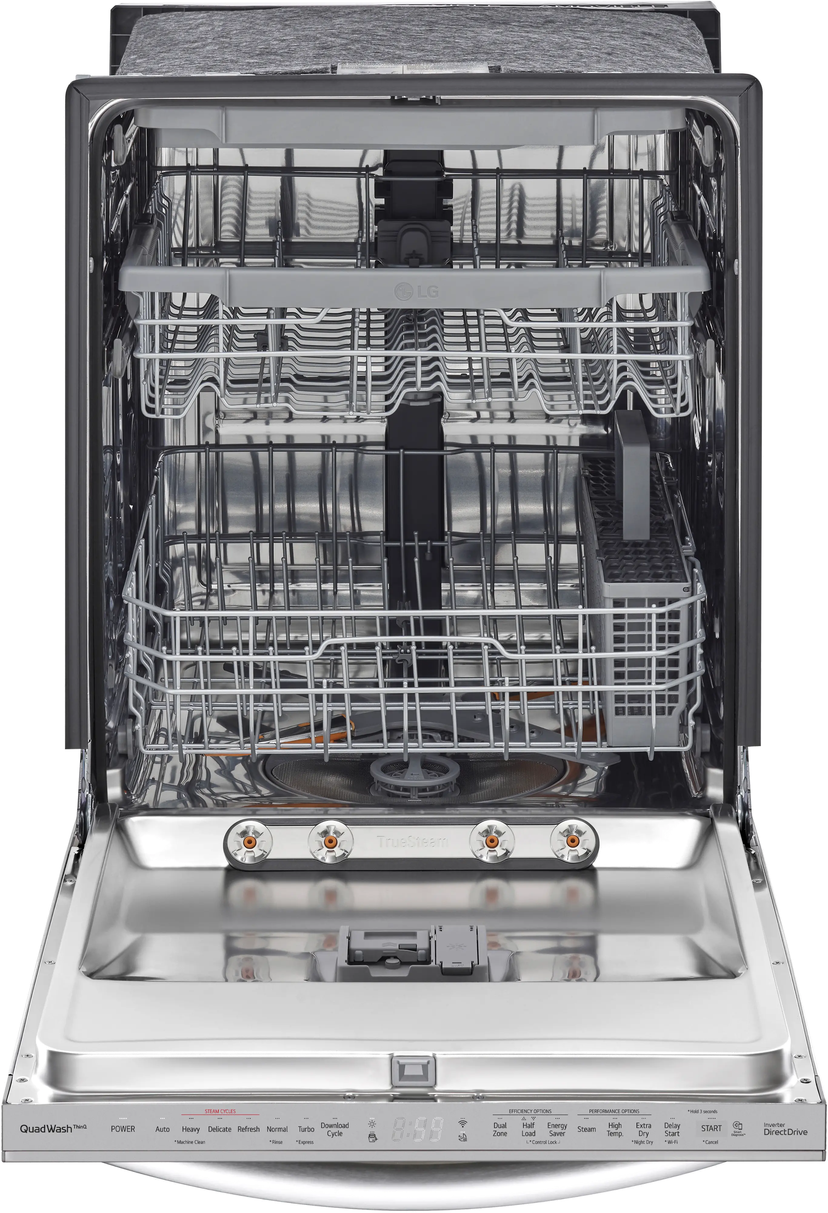 LDTS5552S LG Top Control Dishwasher - Stainless Steel-3