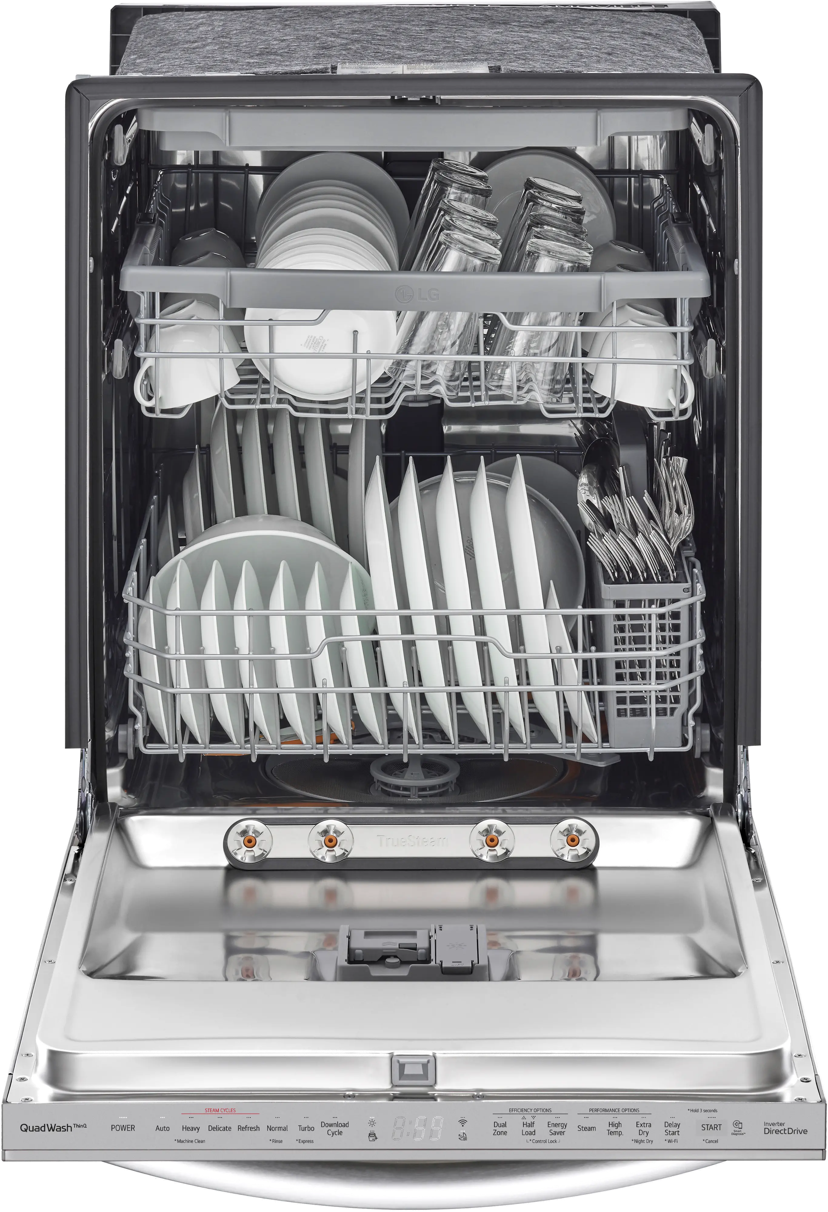 LDTS5552S LG Top Control Dishwasher - Stainless Steel-5