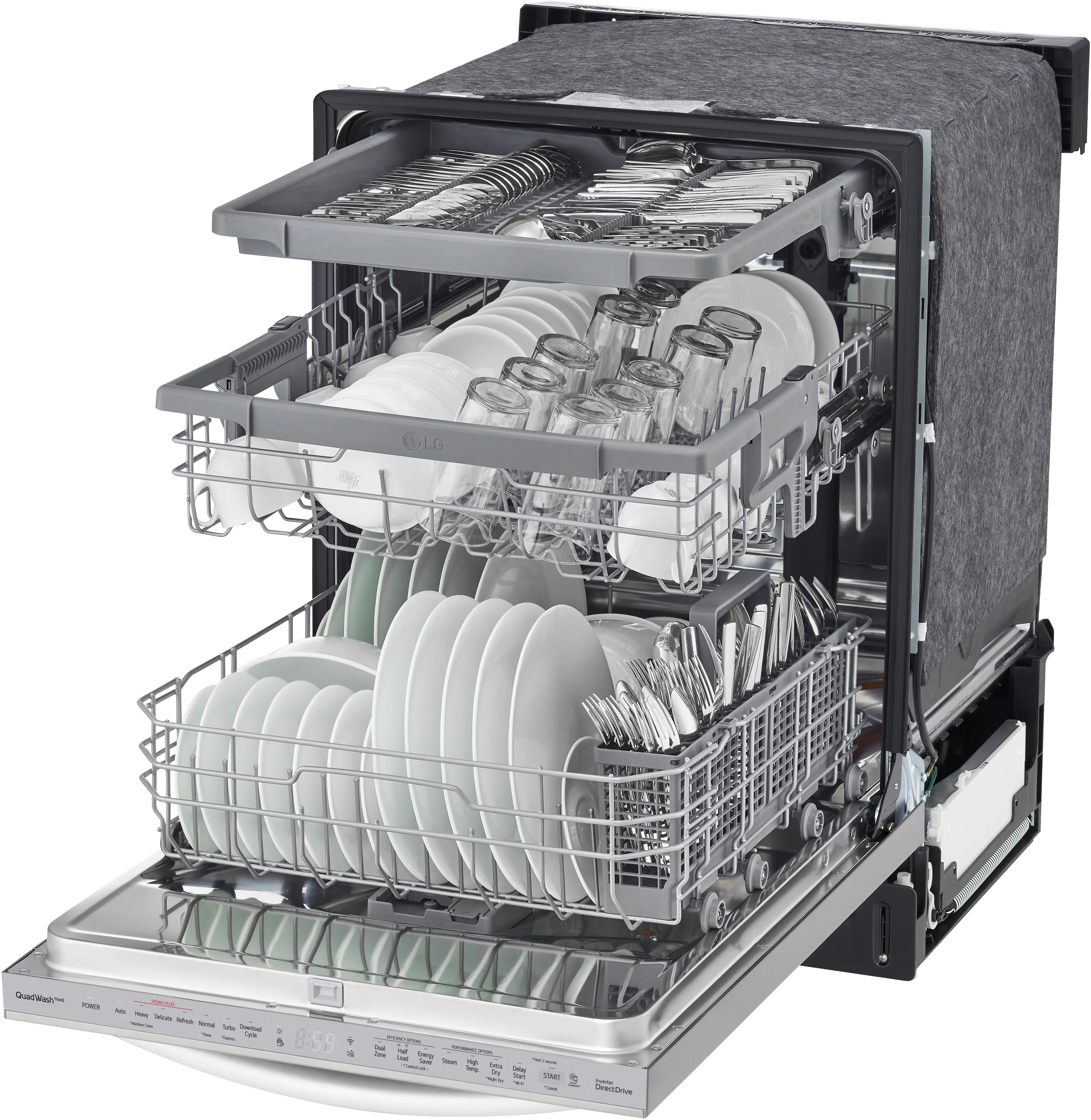 LDTS5552S LG Top Control Dishwasher - Stainless Steel-6