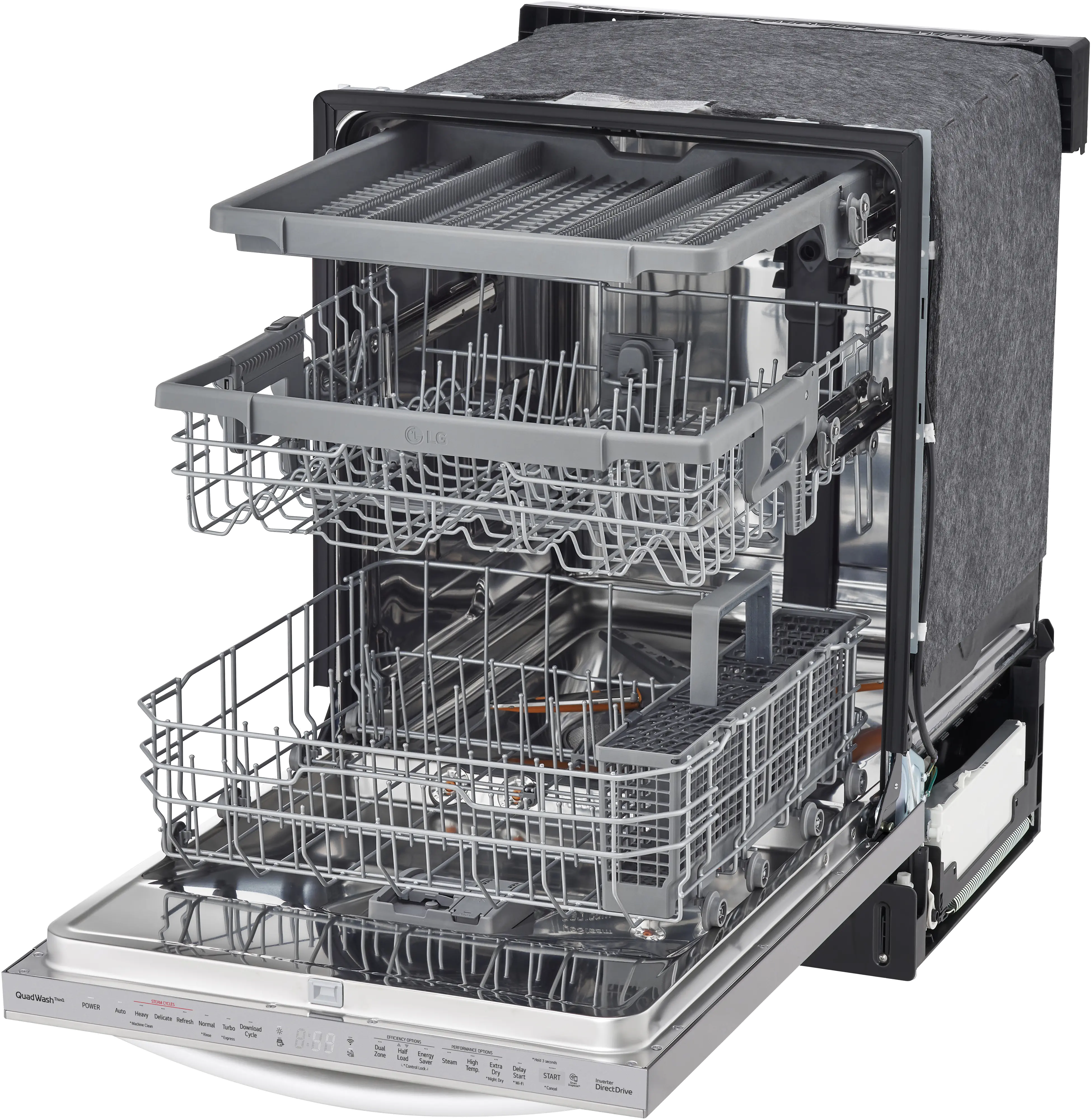 LDTS5552S LG Top Control Dishwasher - Stainless Steel-7