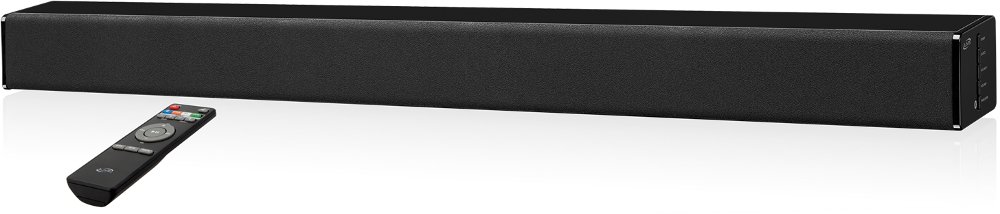 32" Black Sound Bar with Bluetooth