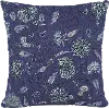 PL18PDHLBLOGA 18  Dahlia Indigo Pillow - Skyline Furniture