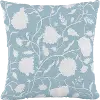 PL18PDHLAICYBLUOGA 18  Dahlia Icy Blue Pillow - Skyline Furniture