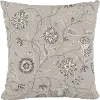 PL18PDHLATUPOGA 18  Dahlia Taupe Pillow - Skyline Furniture