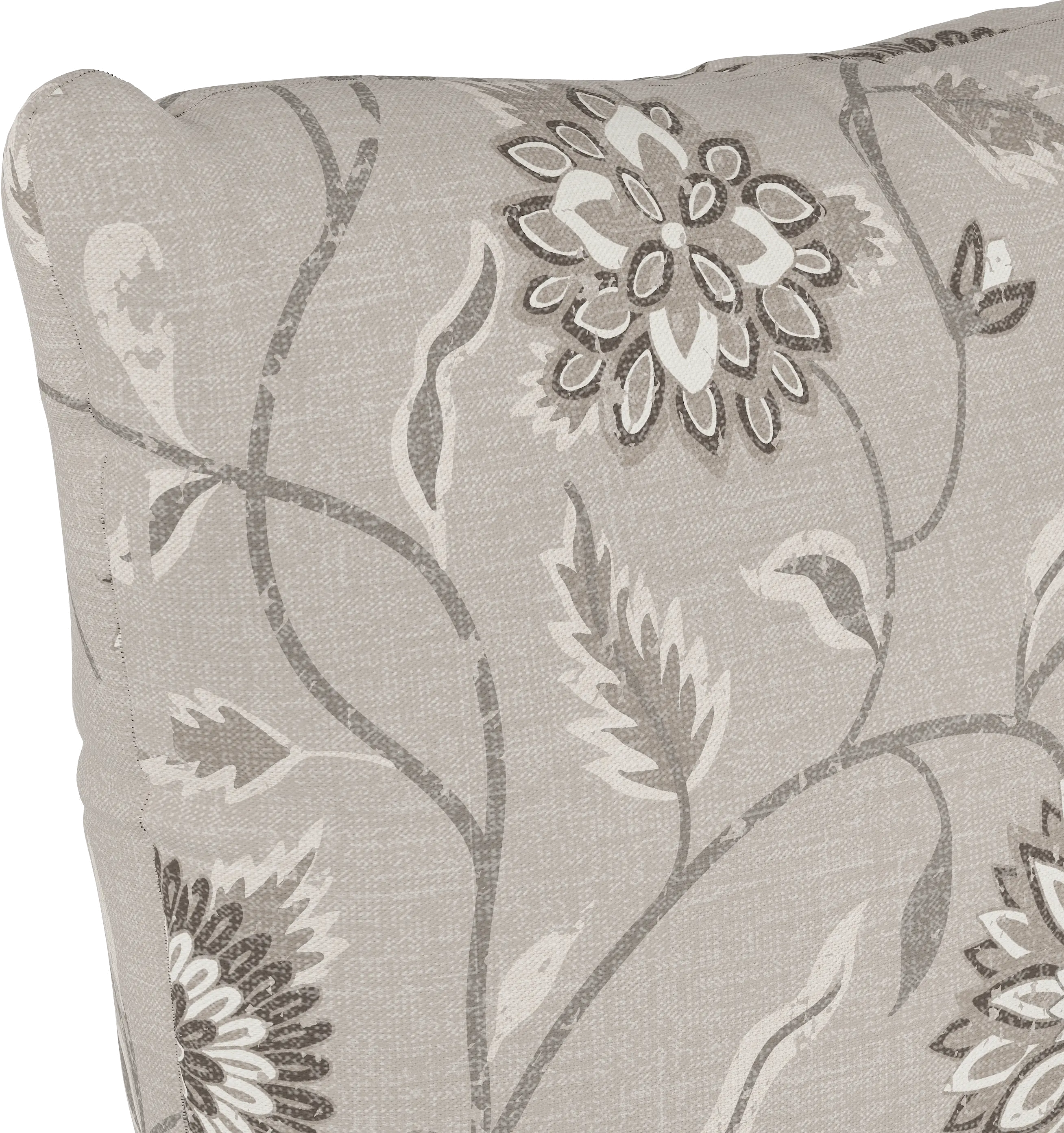PL18PDHLATUPOGA 18  Dahlia Taupe Pillow - Skyline Furniture-2
