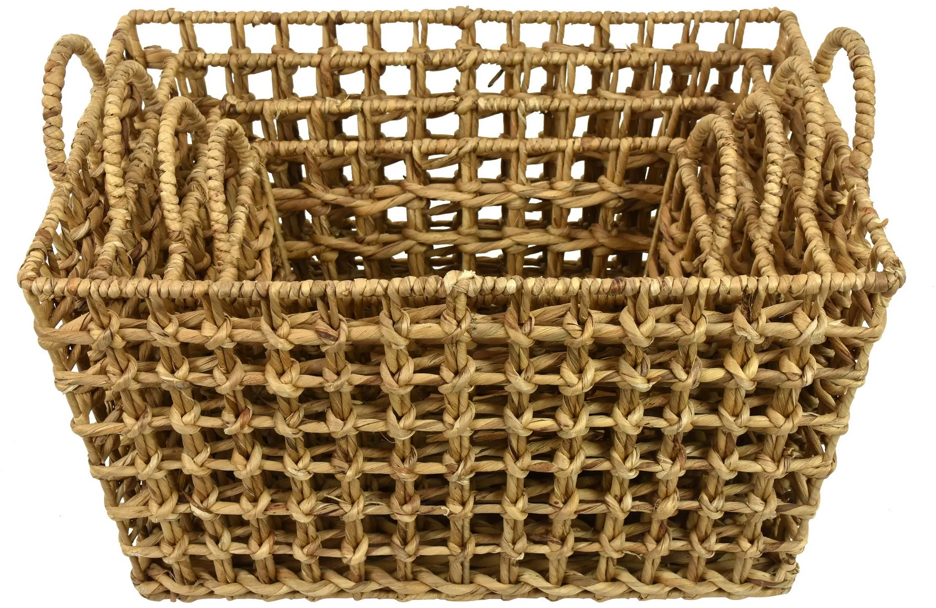 Extra Large Water Hyacinth Basket-1
