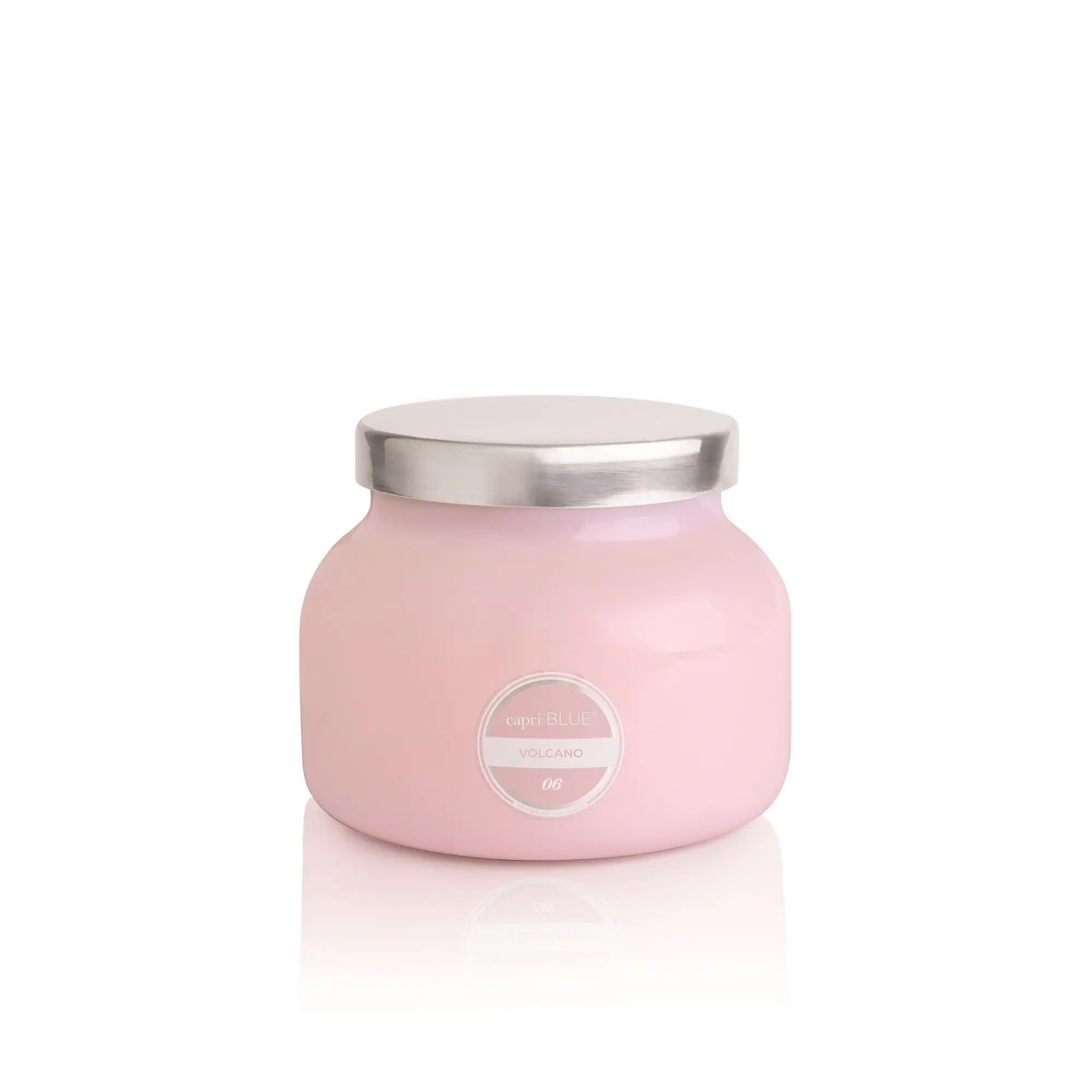 19 oz Volcano Signature Bubblegum Pink Jar Candle-1