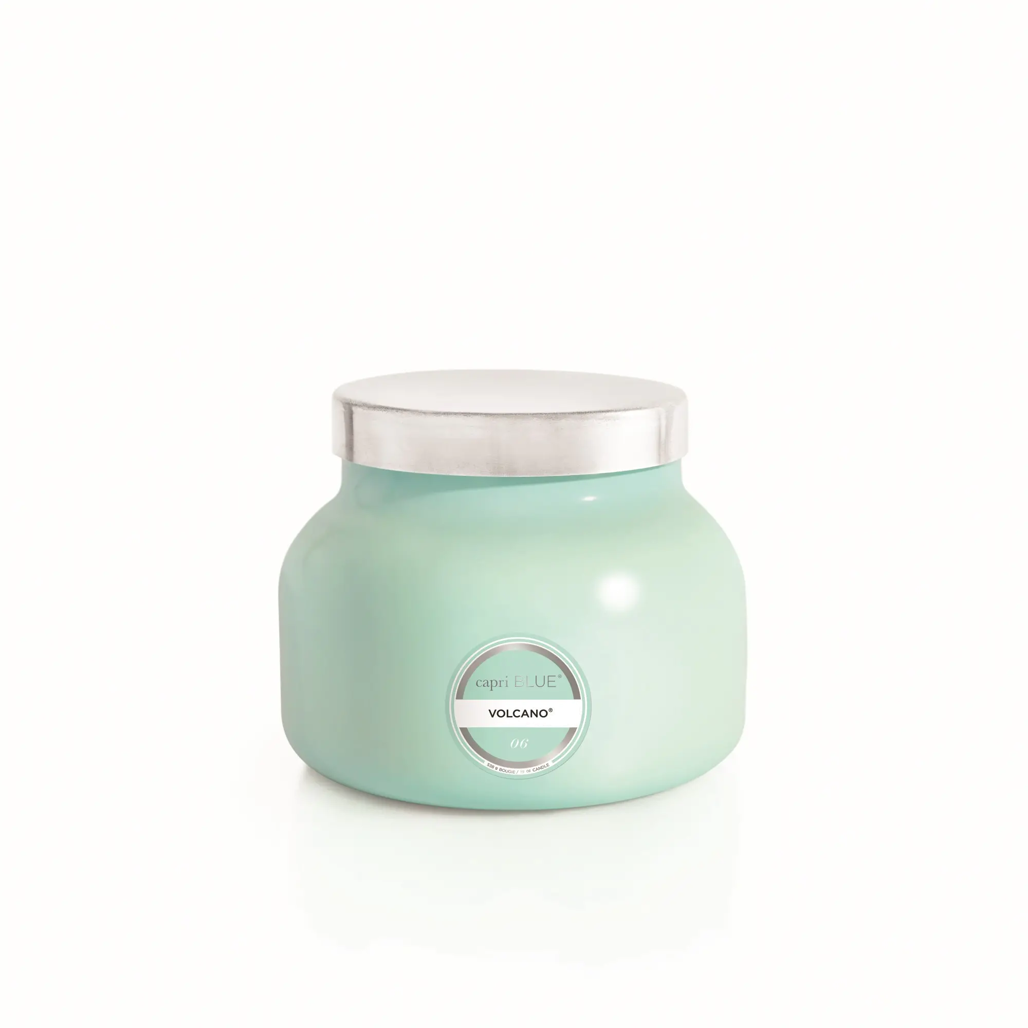 19 oz Volcano Signature Aqua Jar Candle-1