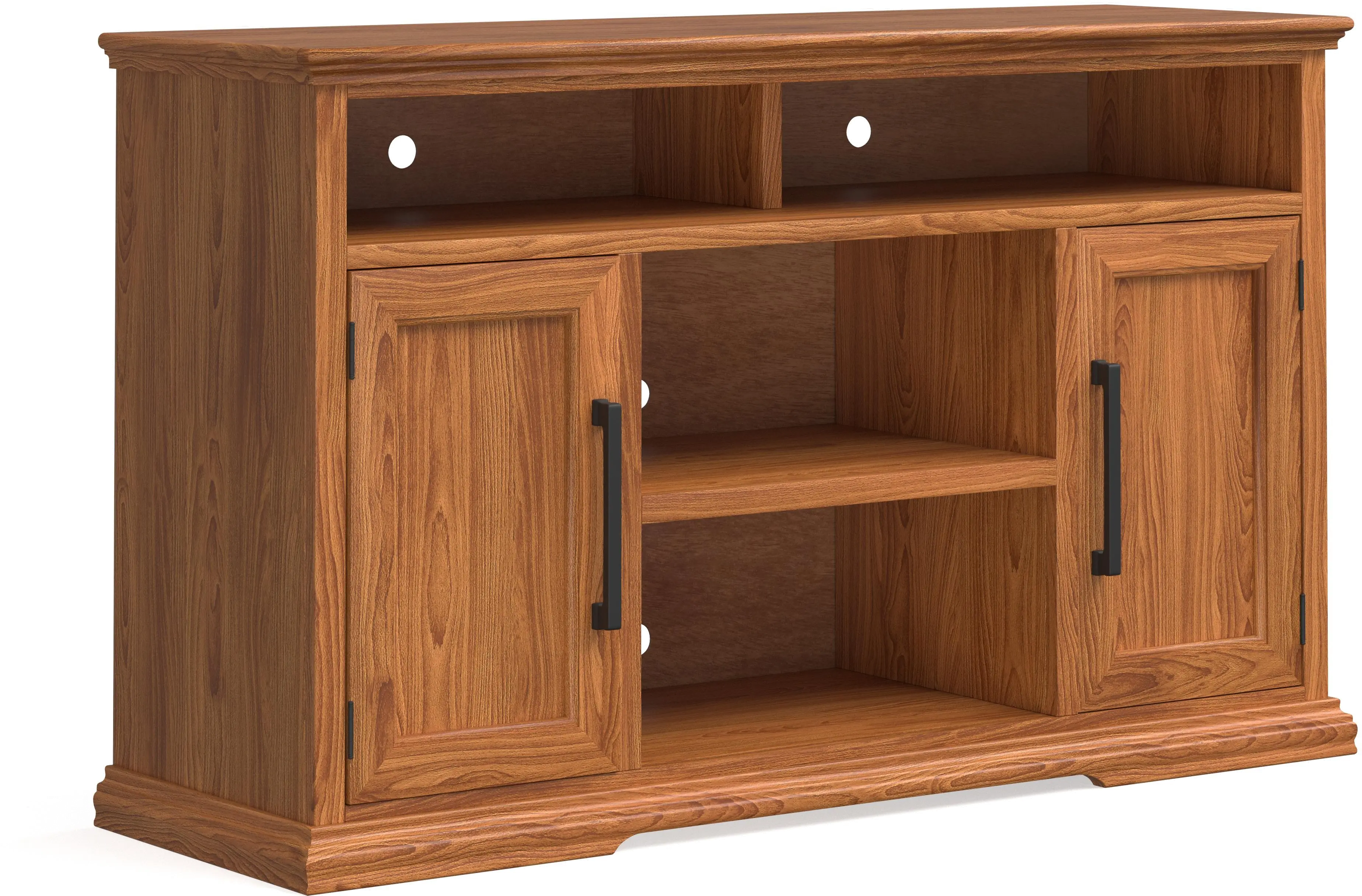 Colonial Place Golden Oak 54  TV Stand-1