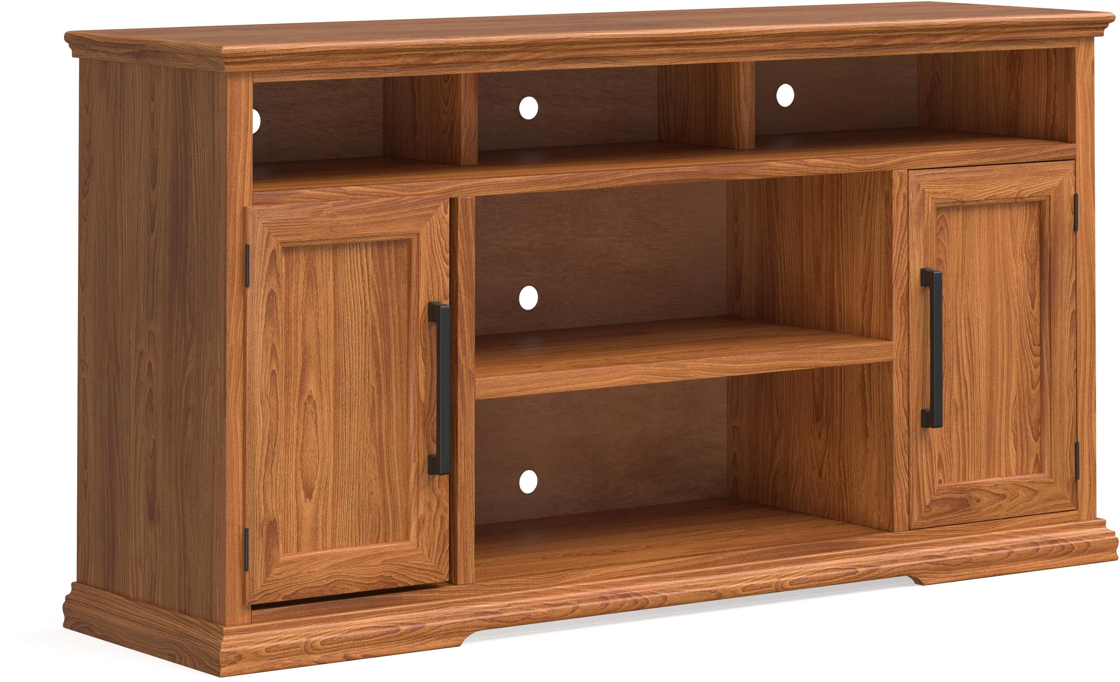 Colonial Place Golden Oak 62  TV Stand-1