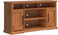 Colonial Place Golden Oak 62  TV Stand