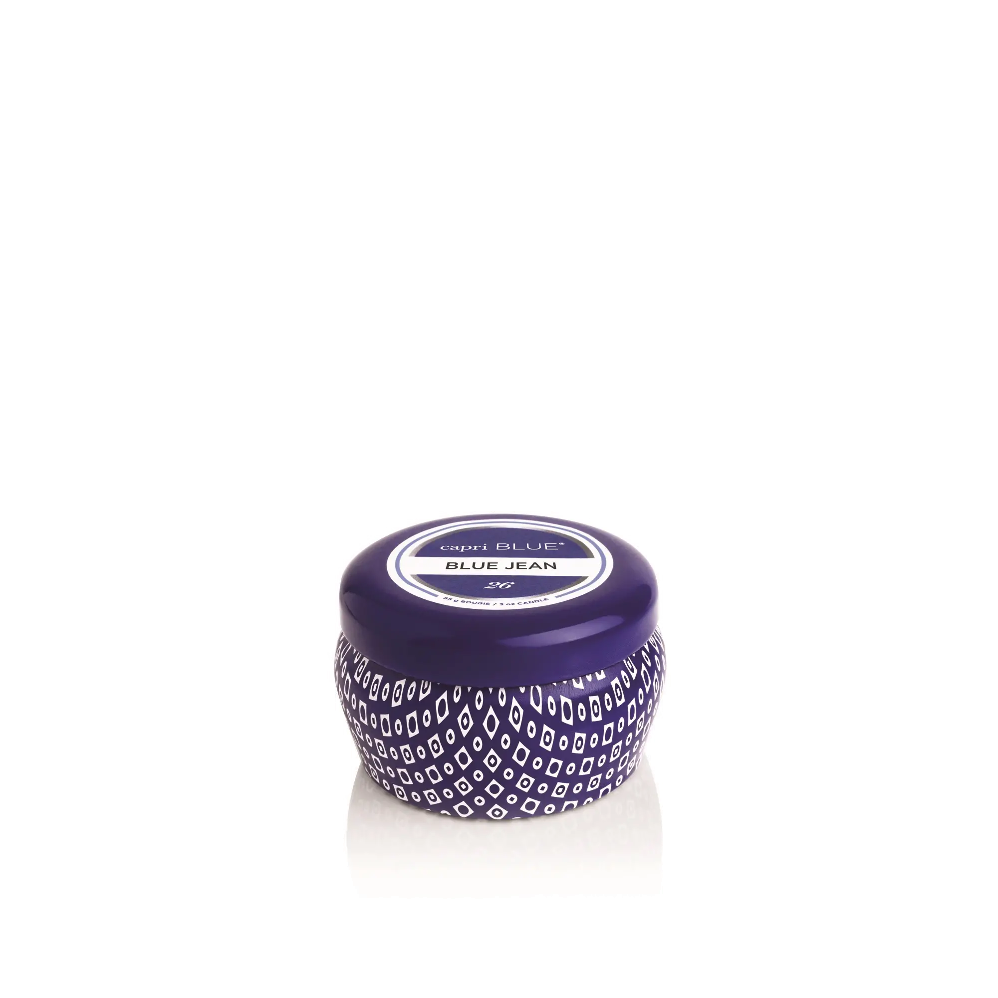 3 oz Blue Jean Signature Blue Mini Tin Candle-1