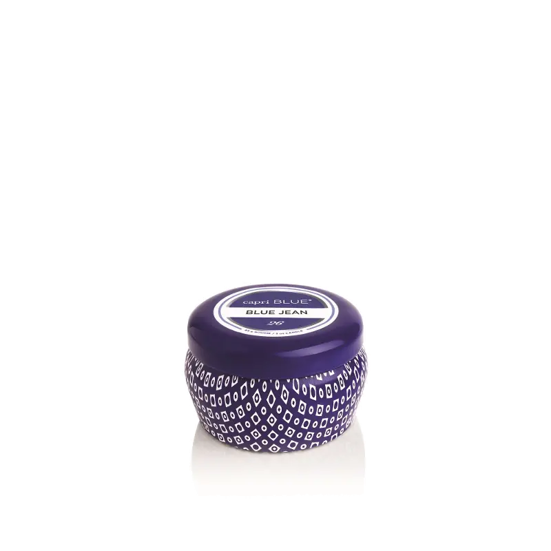3 oz Blue Jean Signature Blue Mini Tin Candle