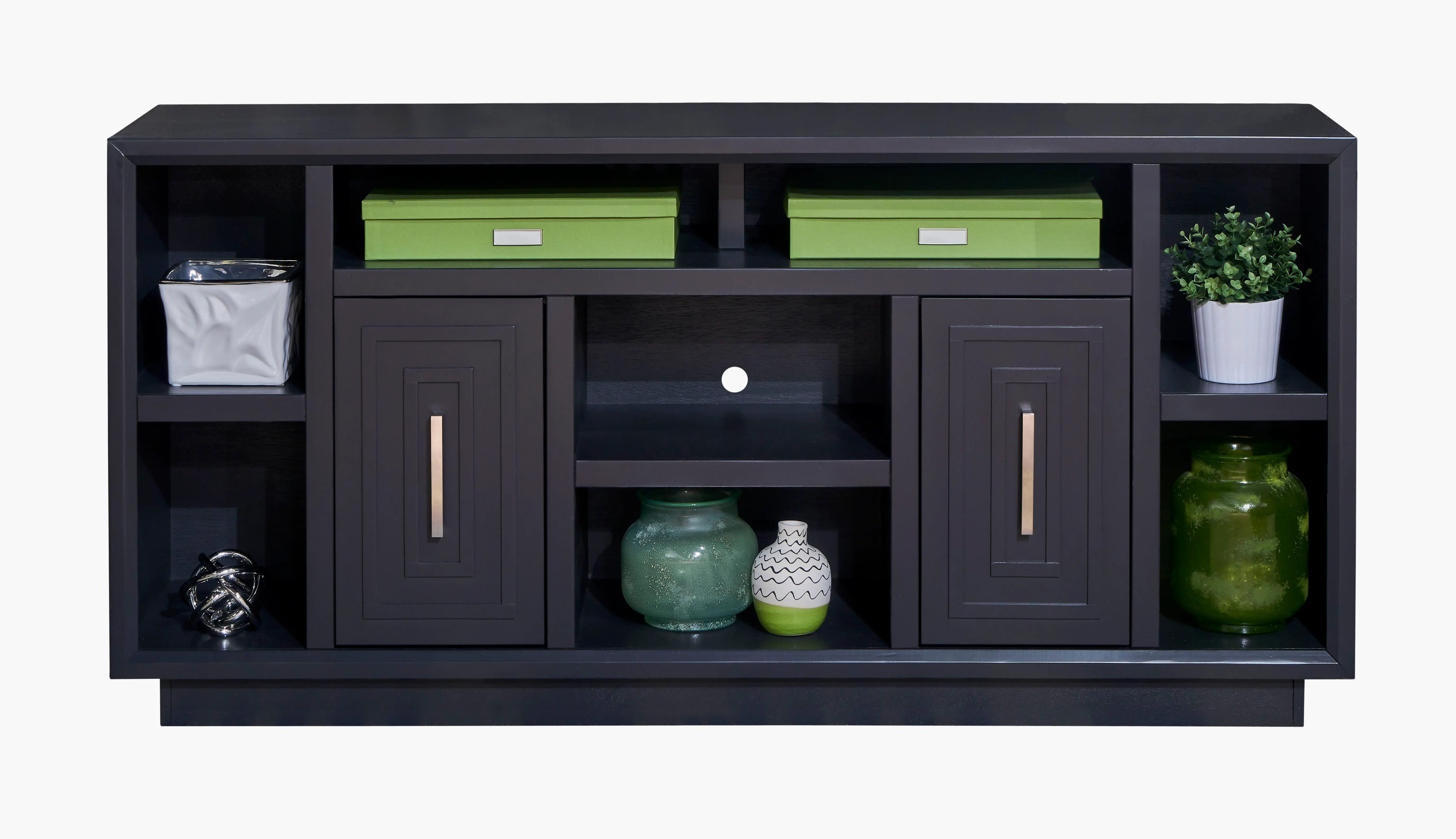 Sunset Black 67  TV Stand-6