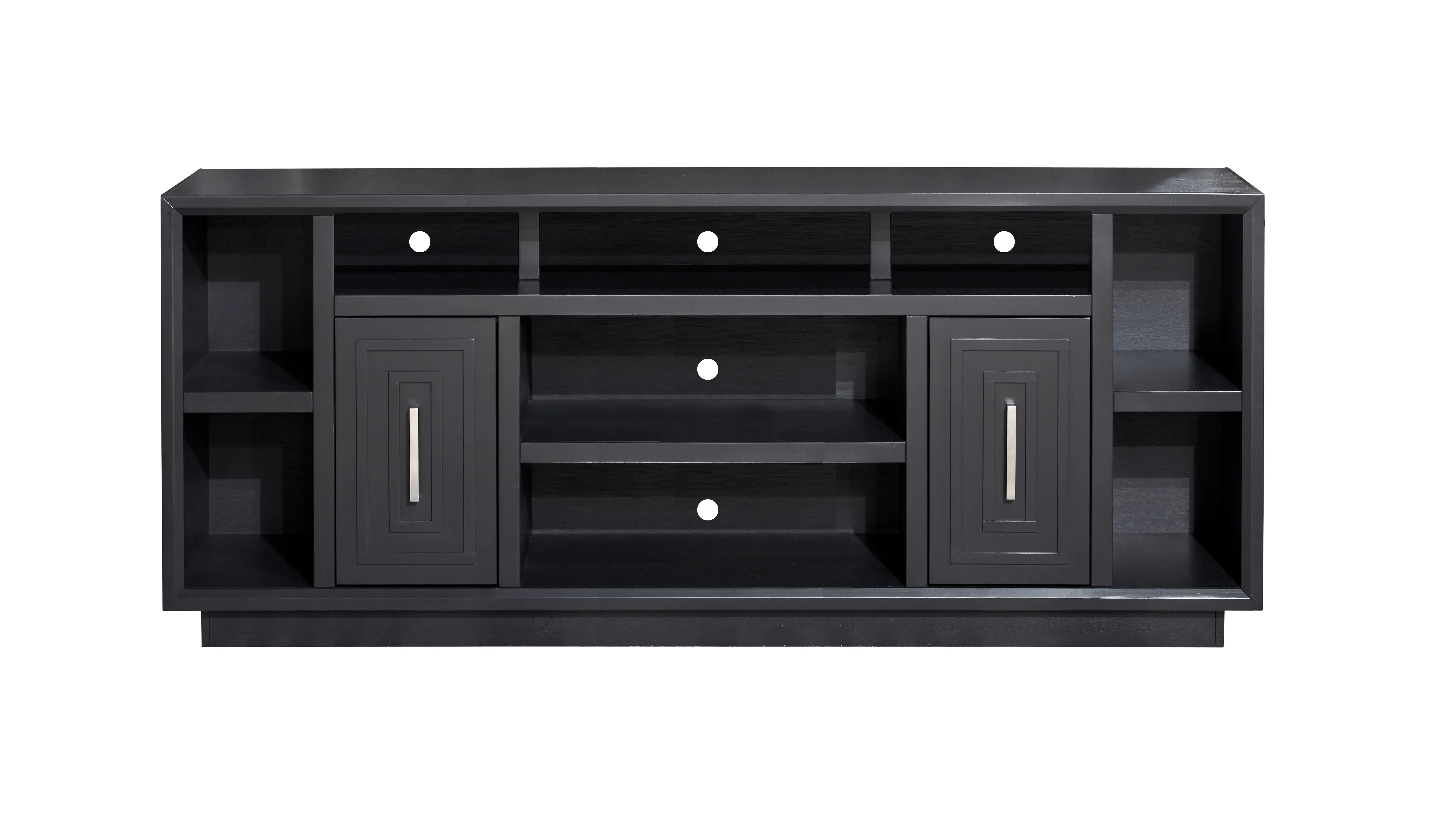 Sunset Black 83  TV Stand-1