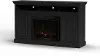 Largo Black 67  Fireplace TV Stand