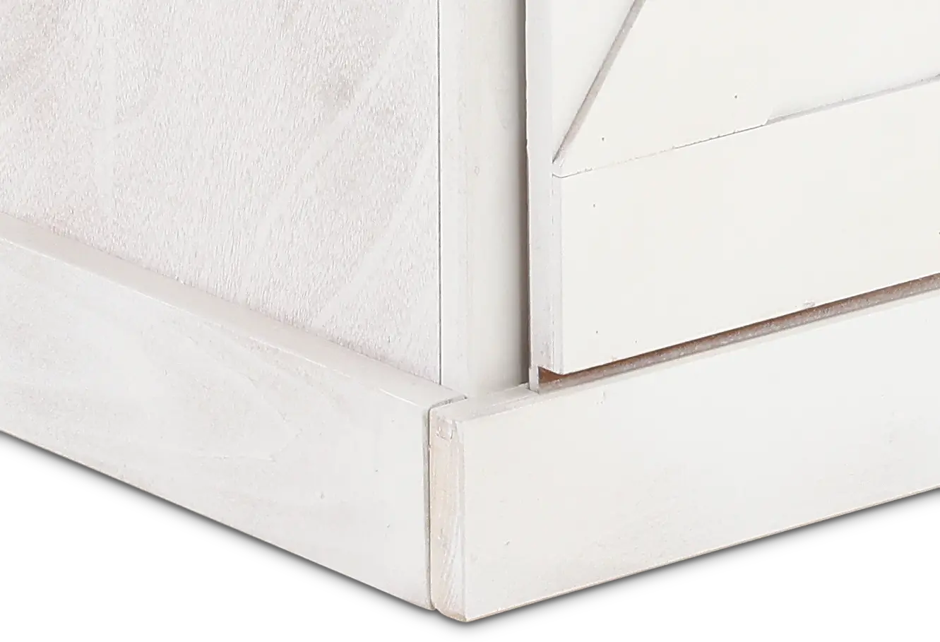 Gable Farmhouse White 56  TV Stand-7