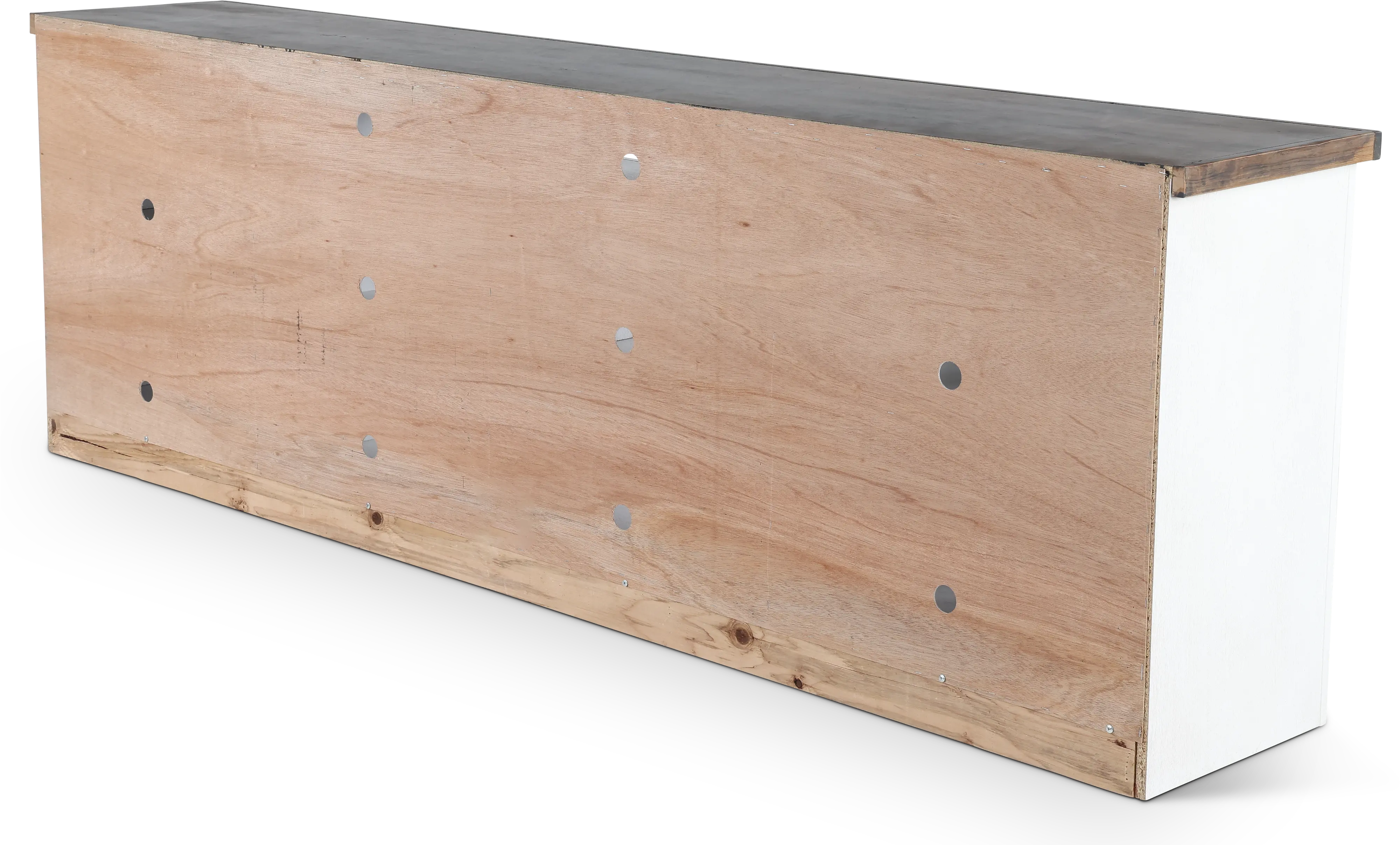 Hampton White TV Stand-4