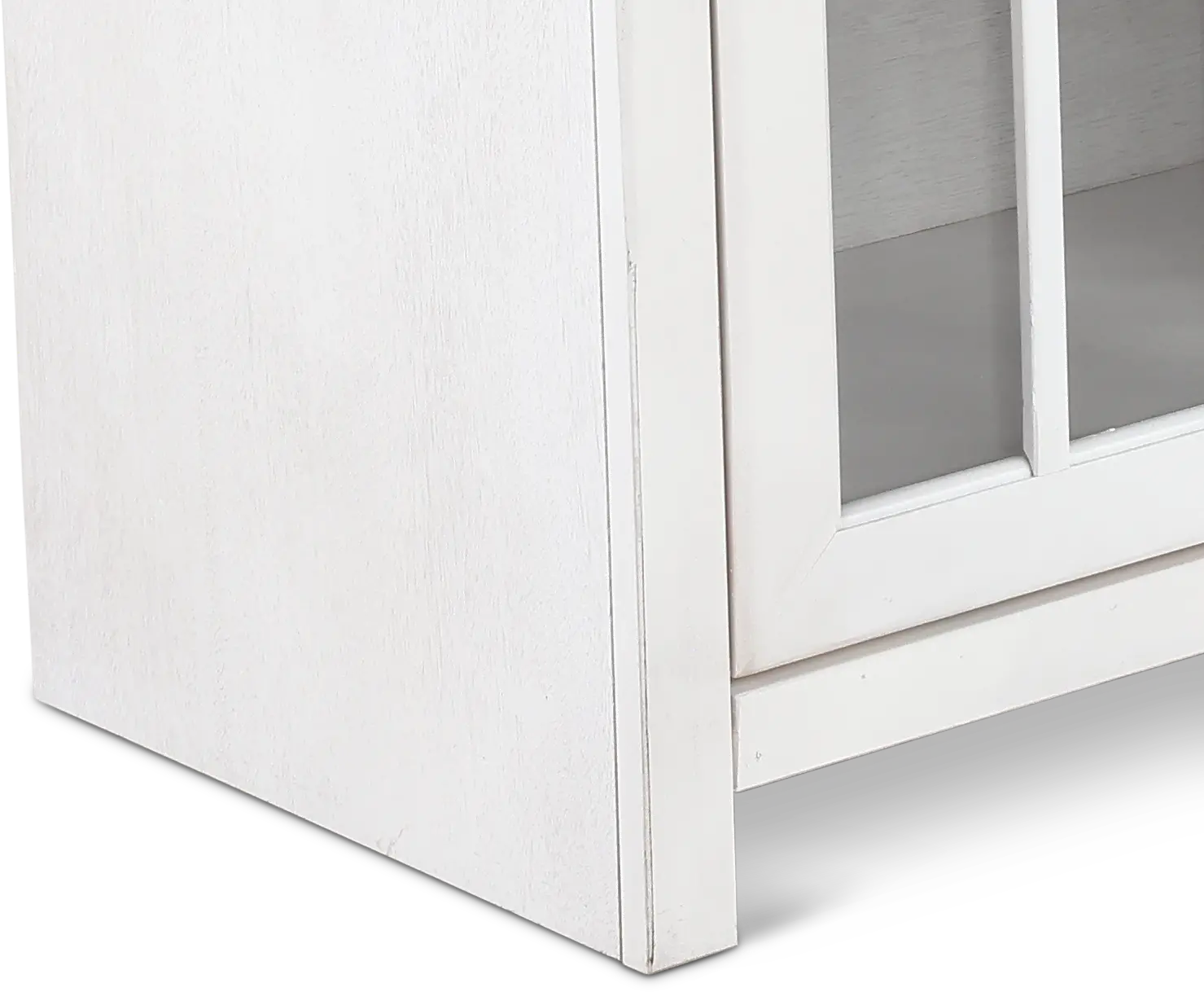 Hampton White TV Stand-6
