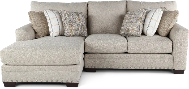 Middleton Beige 2 Piece Chaise Sectional