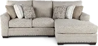 2PC/MDLTN/LLV/RCHSE Middleton Beige 2 Piece Chaise Sectional
