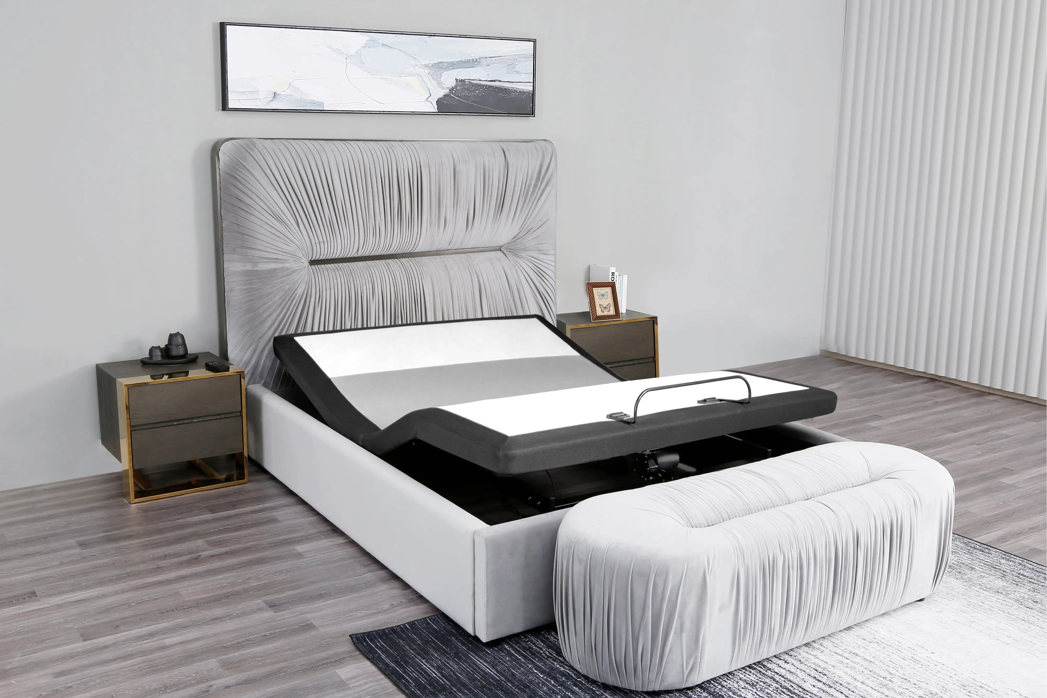 MotoSleep XSF250E Split King Adjustable Base-2