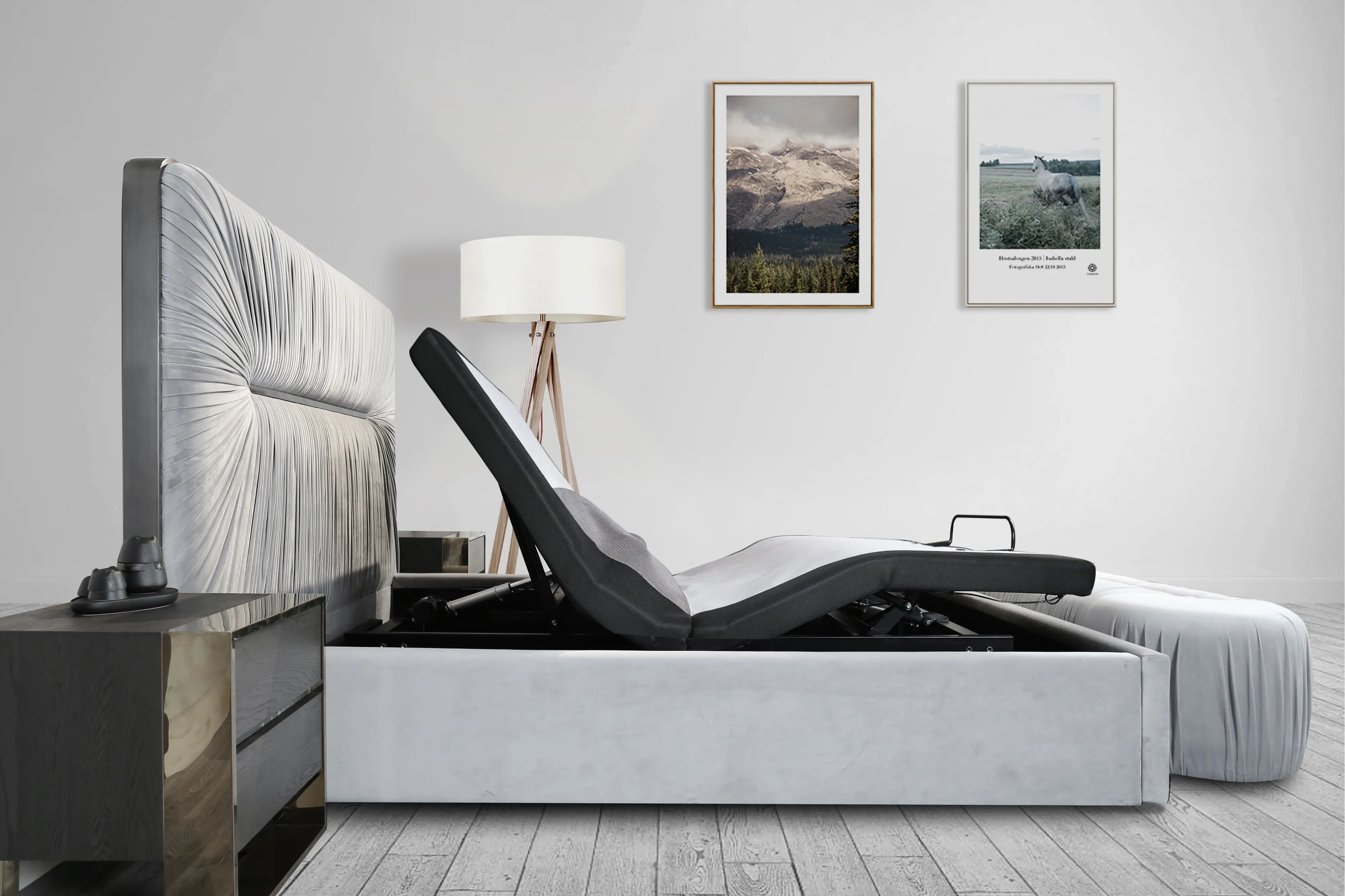 MotoSleep XSF250E Split King Adjustable Base-4