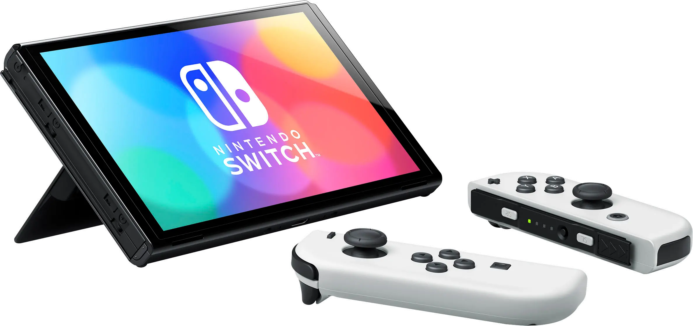 SWI_OLED_WHITE Nintendo Switch OLED Model with White Joy-Con-4