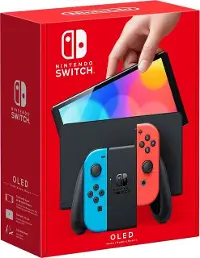SWI_OLED_RED/BLUE Nintendo Switch OLED Model With Neon Red and Neon Blue Joy-Con