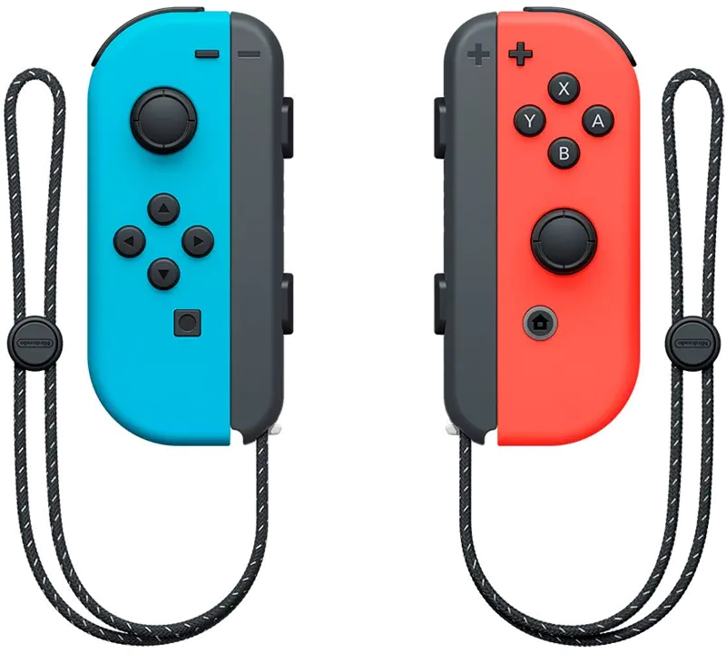 Nintendo Switch OLED Model With Neon Red and Neon Blue Joy-Con