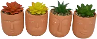 Assorted Figurine Faux Planter