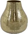 9.25  Gold Metal Vase