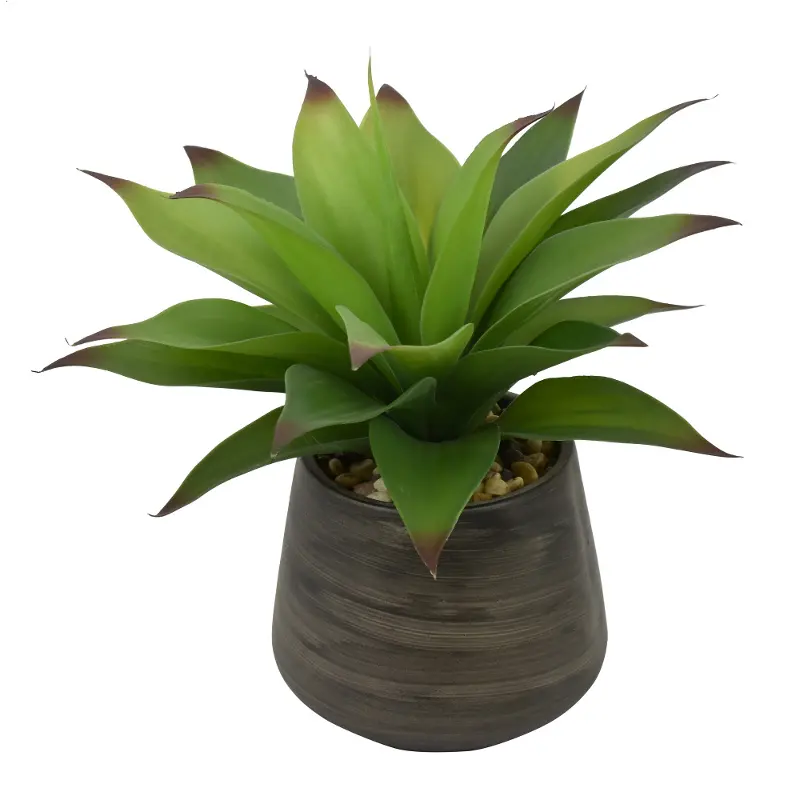 Faux Greenery Plant Pot