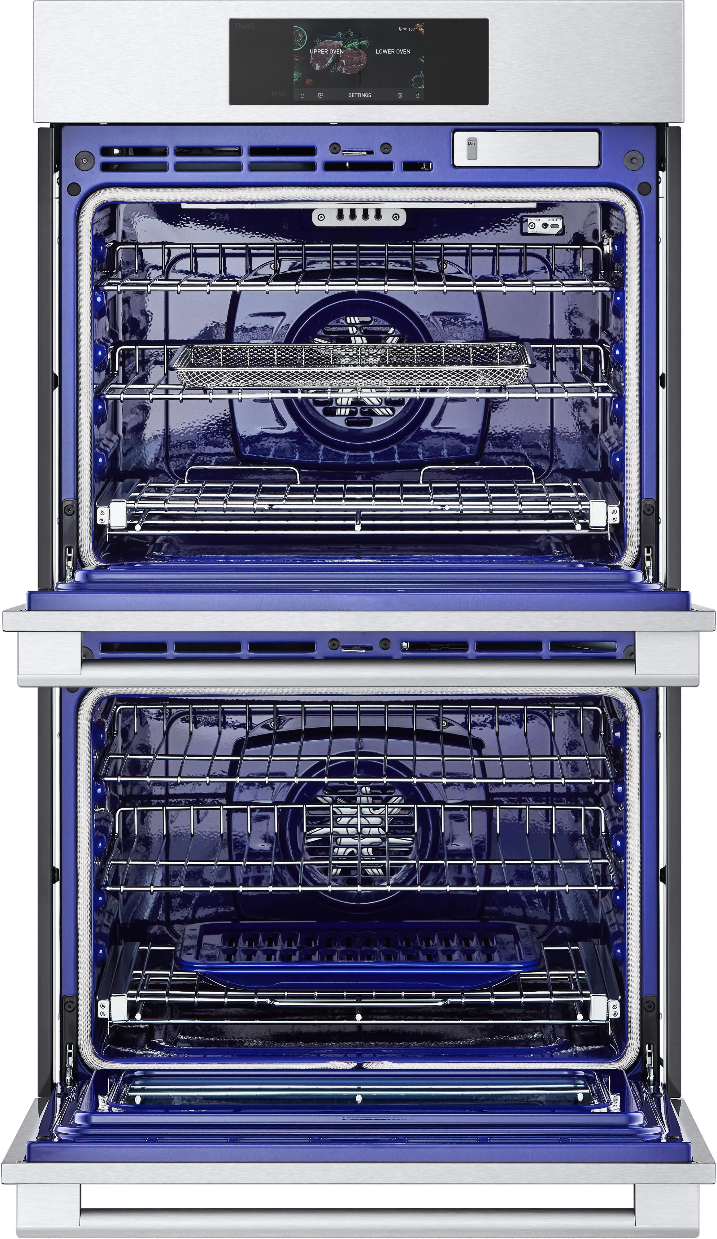 WDES9428F LG Studio 9.4 cu ft Double Wall Oven - Stainless Steel 30 Inch-7