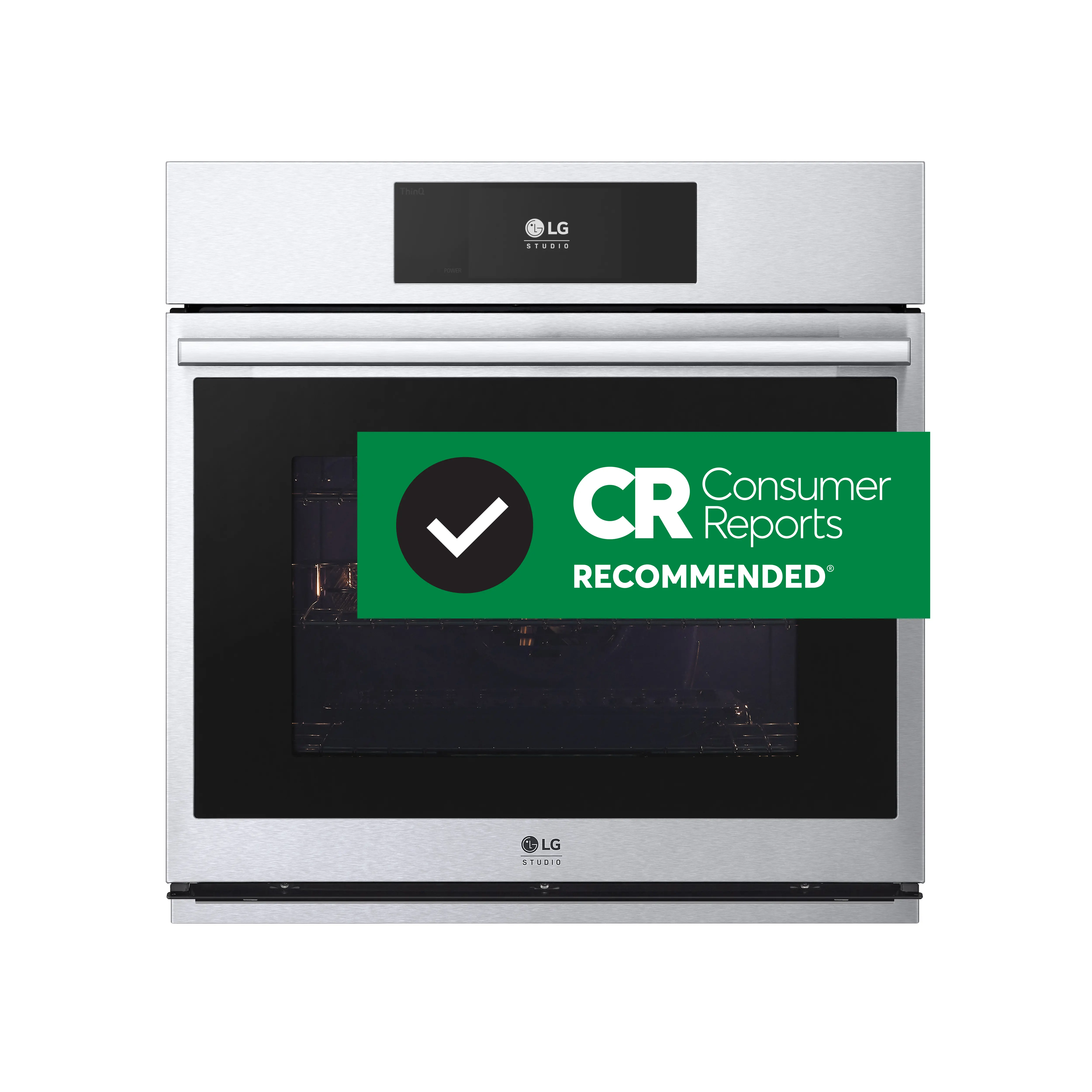 WSES4728F LG Studio 4.7 cu ft Single Wall Oven - Stainless Steel 30 Inch-2