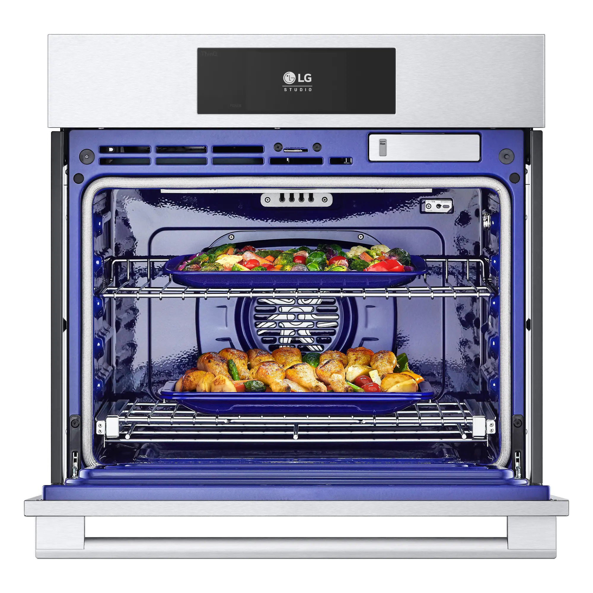 WSES4728F LG Studio 4.7 cu ft Single Wall Oven - Stainless Steel 30 Inch-5
