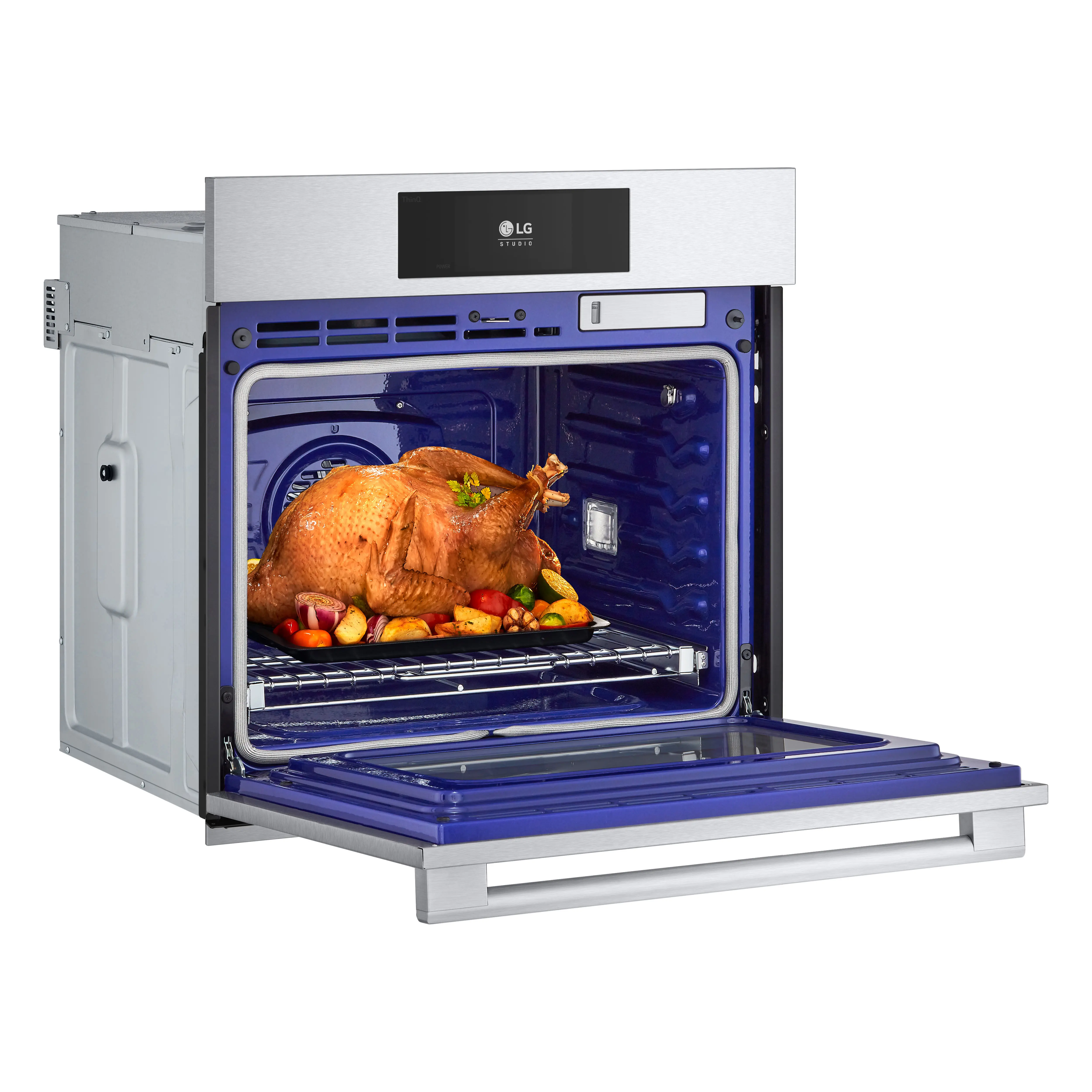 WSES4728F LG Studio 4.7 cu ft Single Wall Oven - Stainless Steel 30 Inch-7