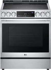 LSES6338F LG Studio 6.3 cu ft Electric Range - Stainless Steel