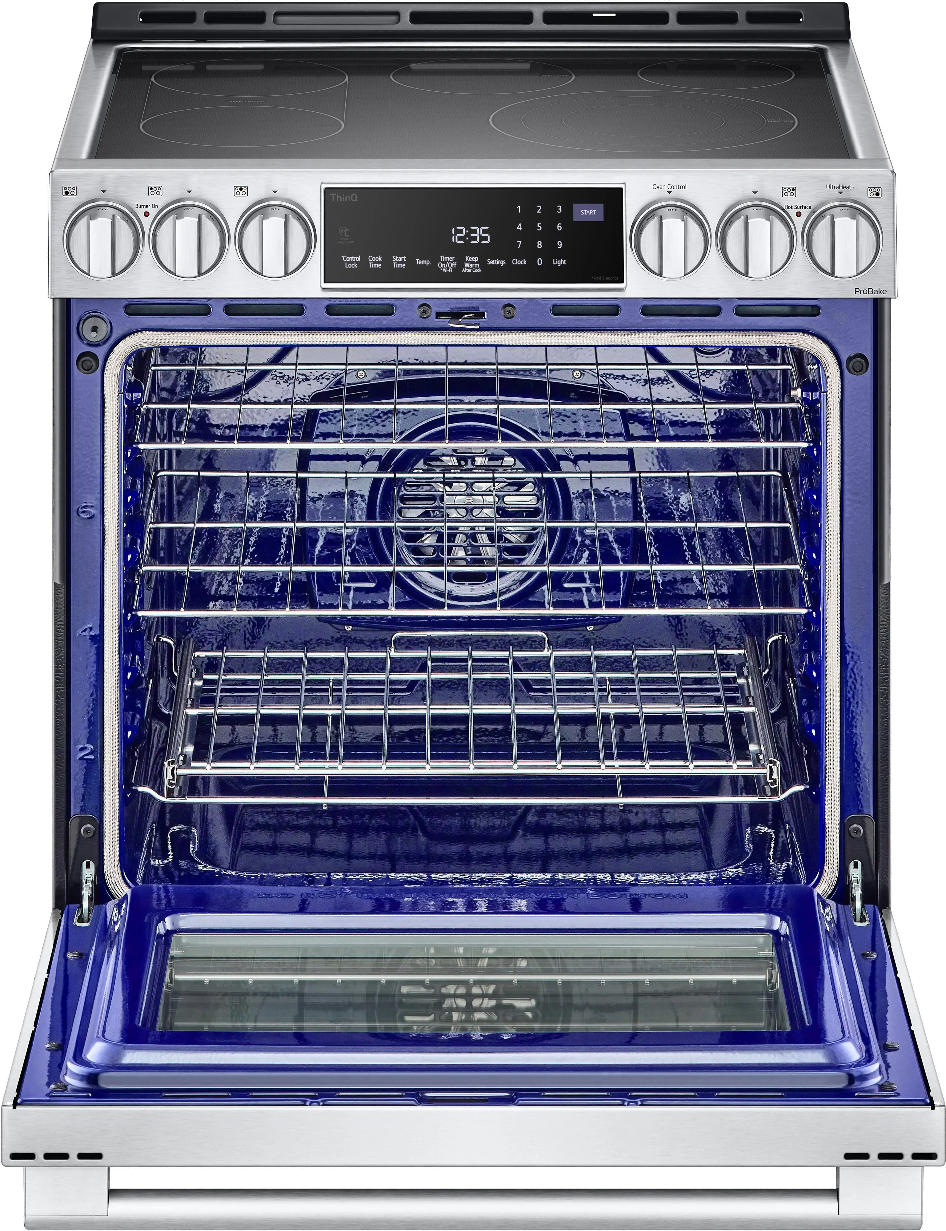 LSES6338F LG Studio 6.3 cu ft Electric Range - Stainless Steel-2