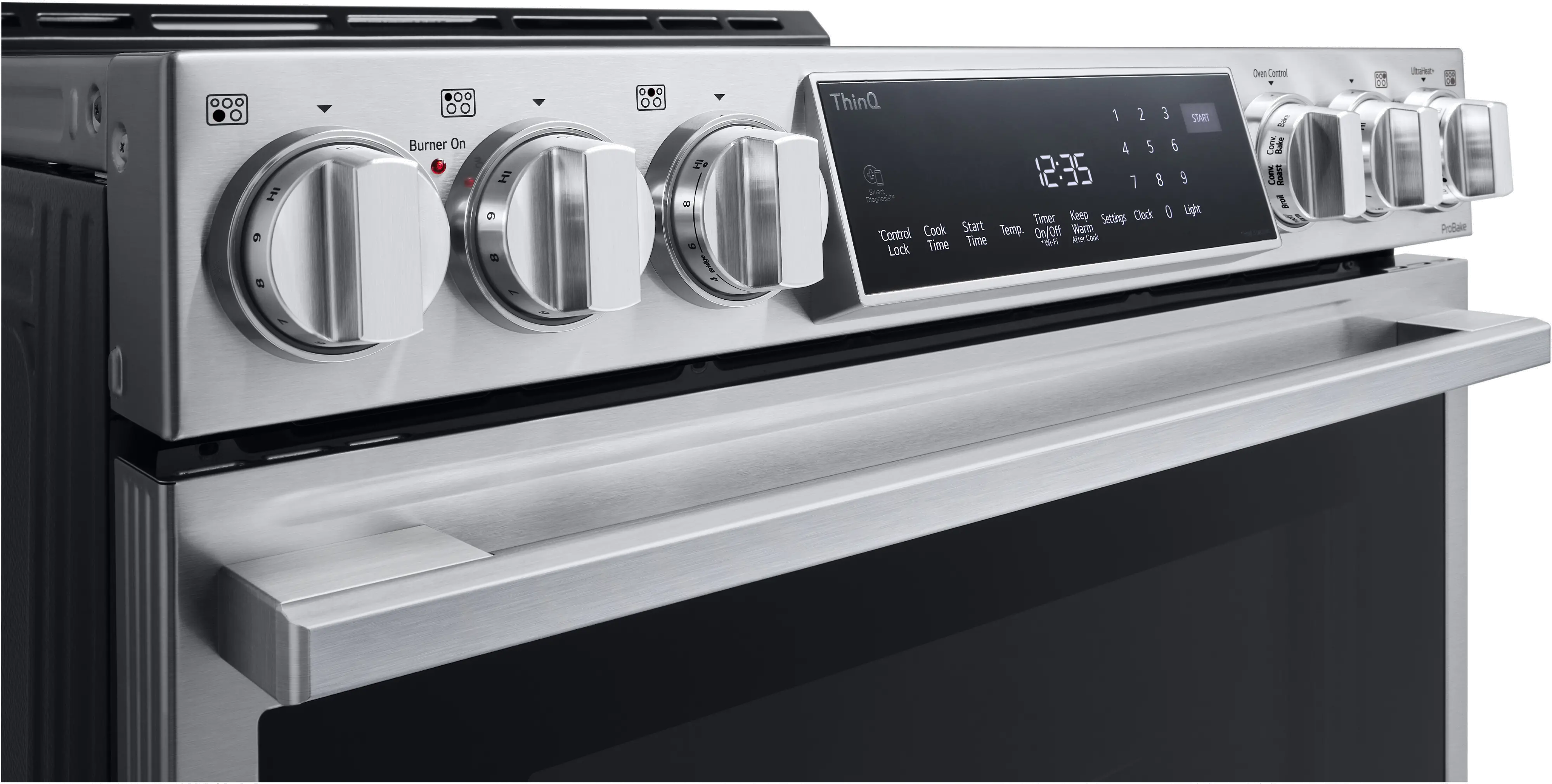 LSES6338F LG Studio 6.3 cu ft Electric Range - Stainless Steel-5