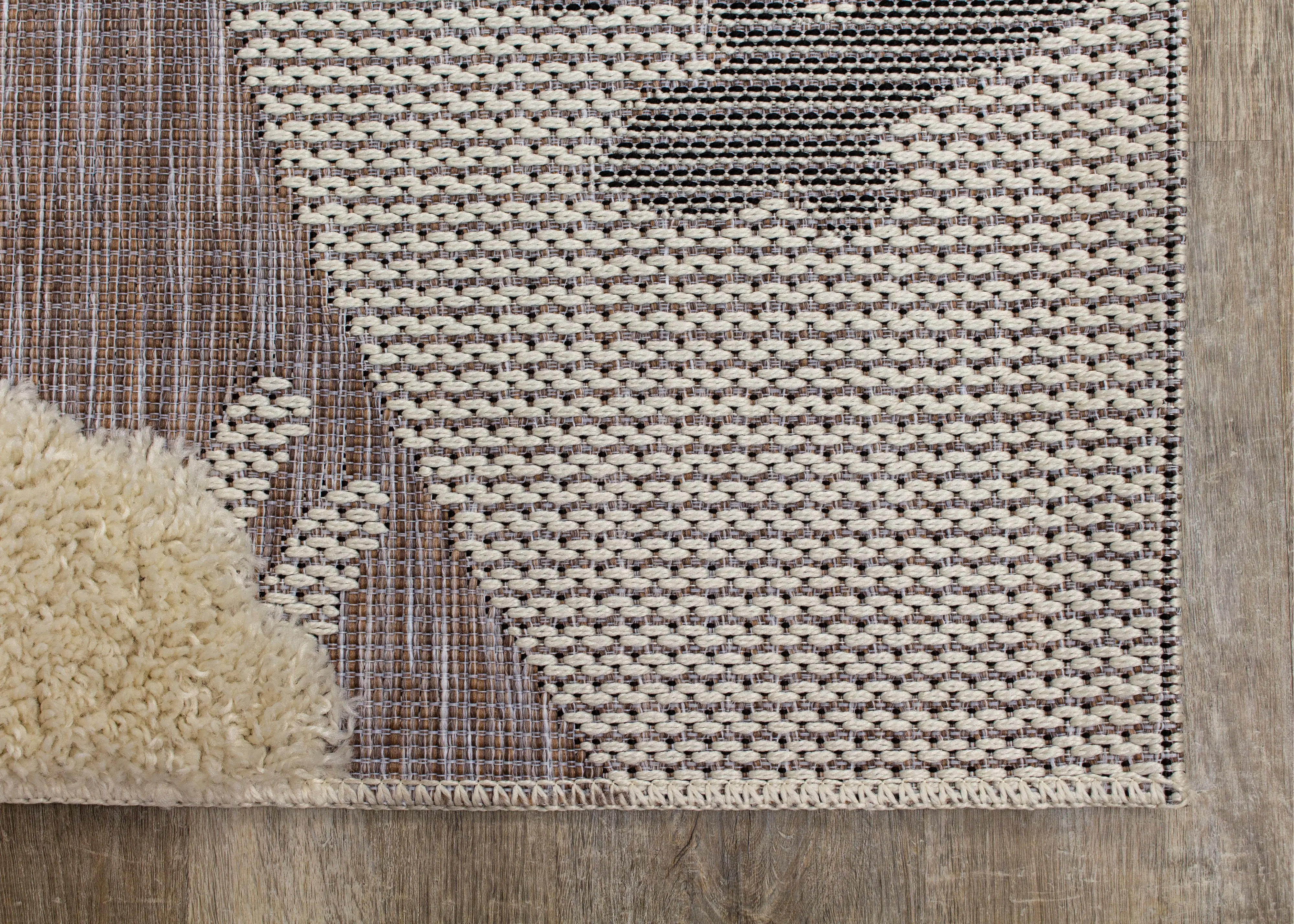 Kids 4 x 6 Counting Sheep Brown Area Rug-4