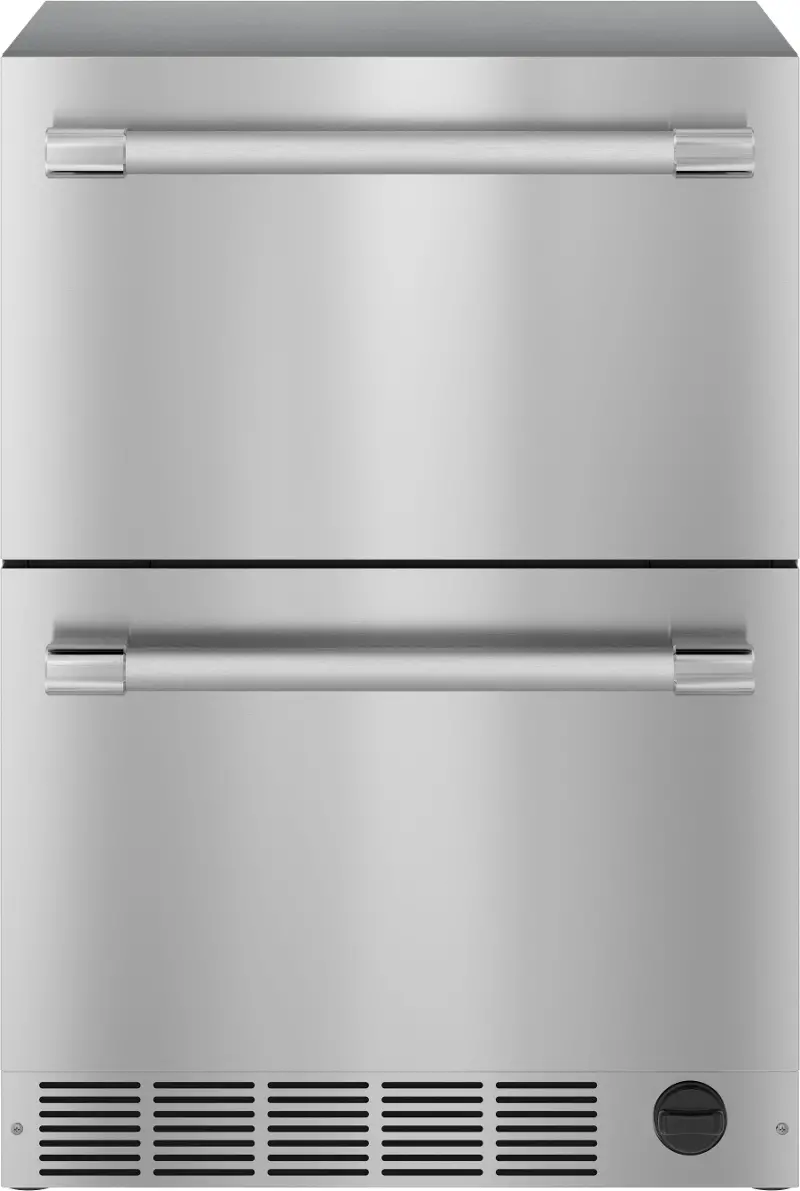 Thermador Under Counter Double Drawer Refrigerator - Stainless Steel