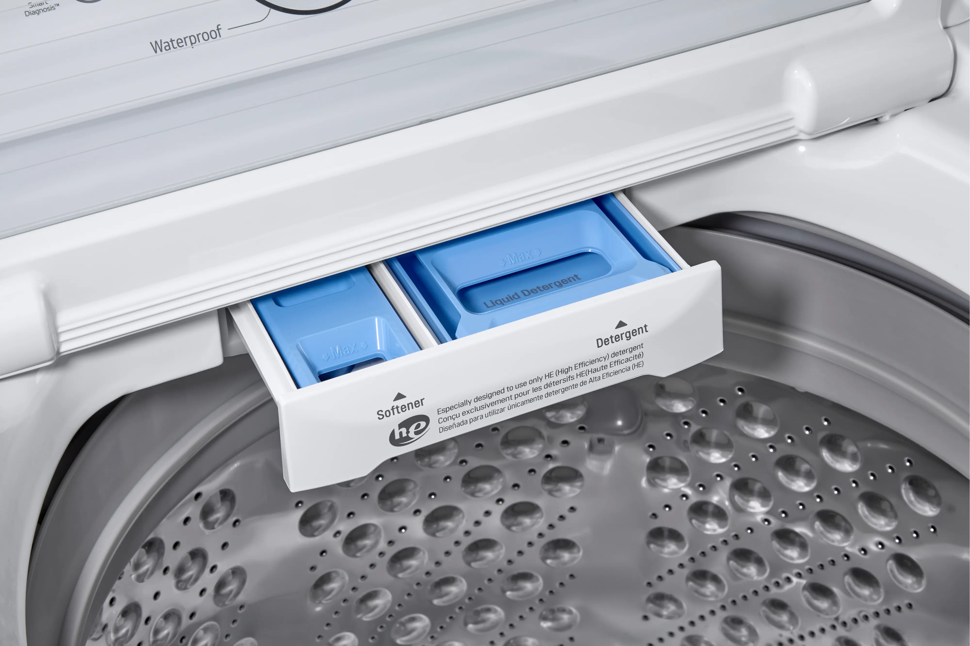 WT7000CW LG Washer with Impeller - White, T7000-2
