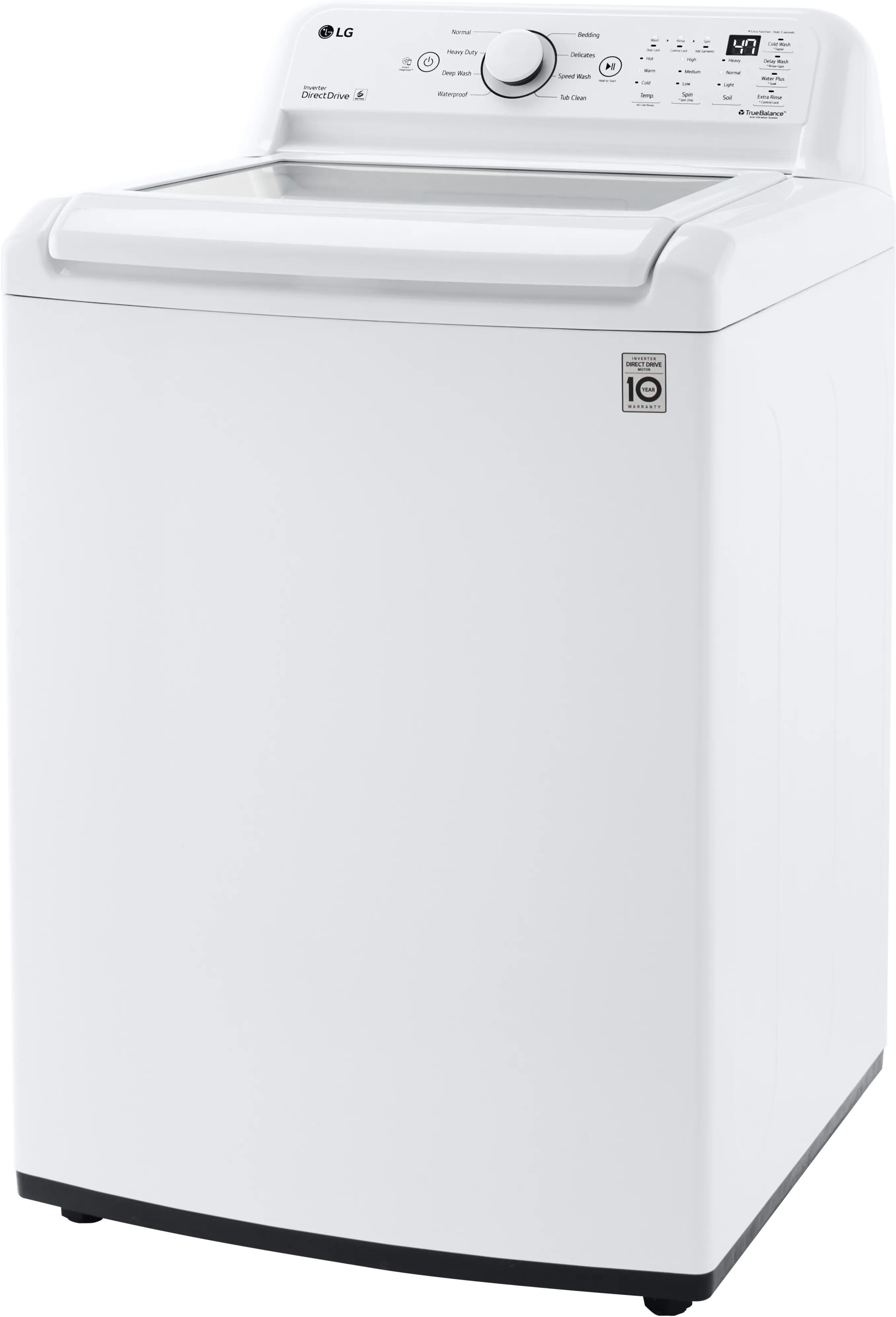 WT7000CW LG Washer with Impeller - White, T7000-6