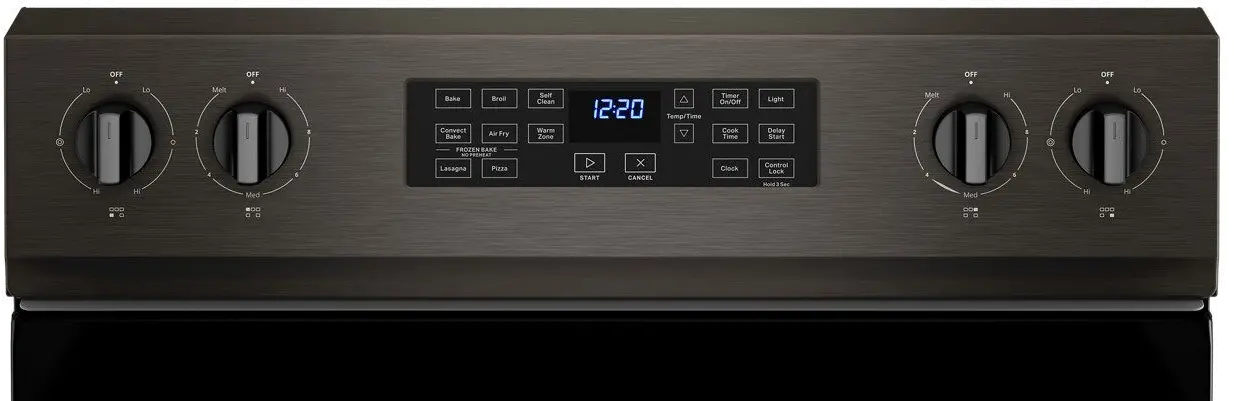 WFE550S0LV Whirlpool 5.3 cu ft Electric Range - Black Stainless Steel-4