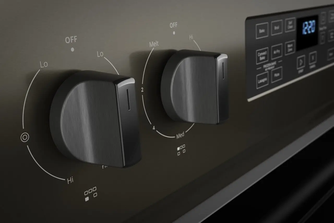 WFE550S0LV Whirlpool 5.3 cu ft Electric Range - Black Stainless Steel-5