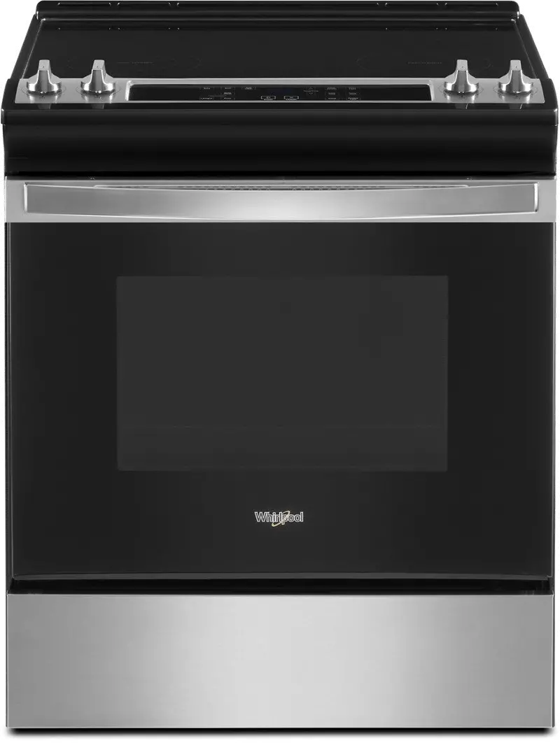 Whirlpool 4.8 cu ft Electric Range - Stainless Steel
