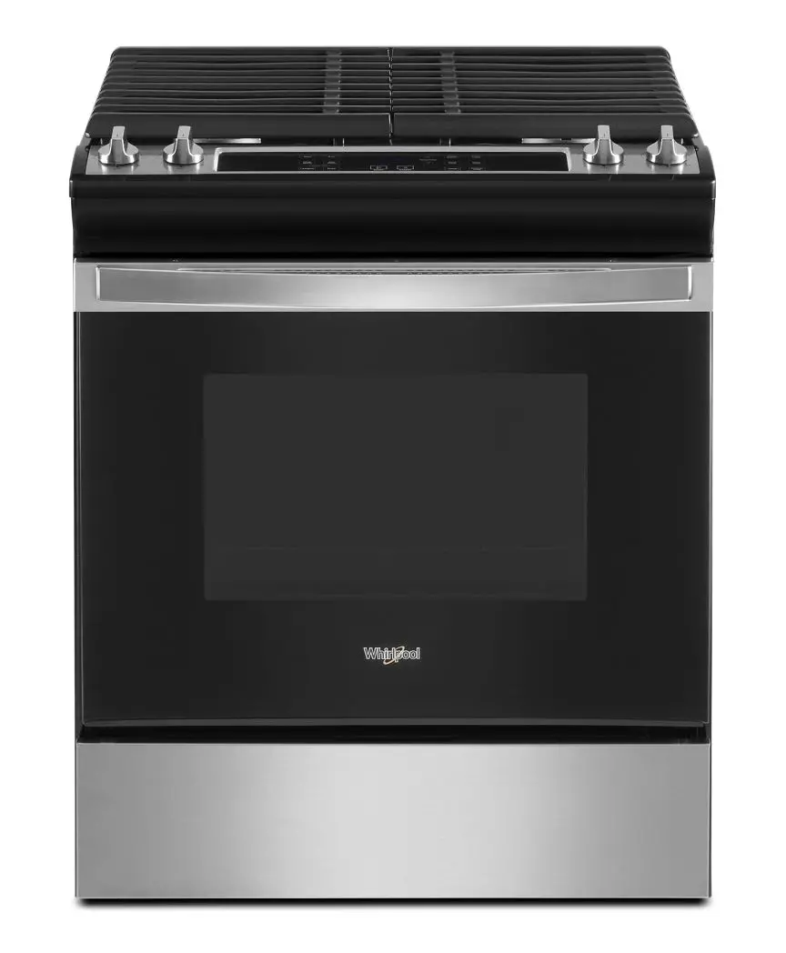 WEG515S0LS Whirlpool 5 cu ft Gas Range - Stainless Steel-1