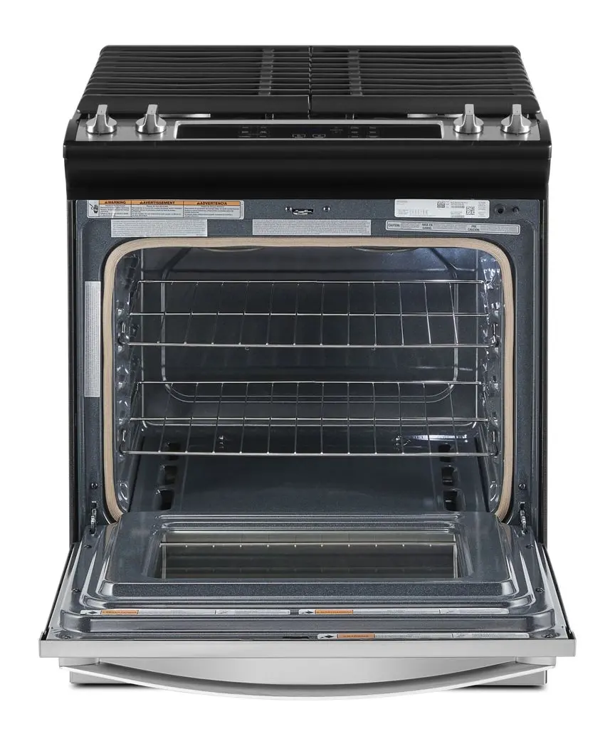 WEG515S0LS Whirlpool 5 cu ft Gas Range - Stainless Steel-4